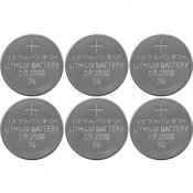 Batterier 6-pack CR2032