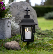 batteriljus med inbyggd timer