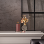 flamme stripe blockljus