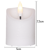 Flamme Rustic votivljus 2-pack