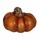 liten orange pumpa, dekoration