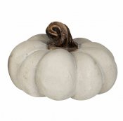 liten vit pumpa, dekoration