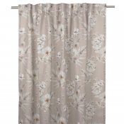 gardinlängder med blommönster