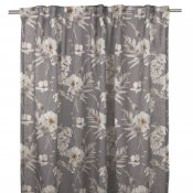 gardinlängder med blommönster