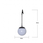 solcellsbelysning globus