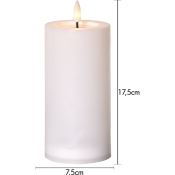 Blockljus med solcellsfunktion