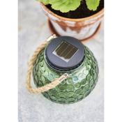 solcellslykta med rephandtag