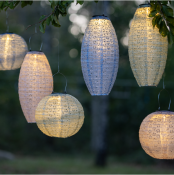 trädgårdslampor festa