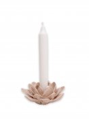 ljusstake blomma keramik