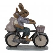 Kaniner på cykel