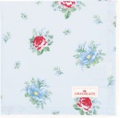 alivia pale blue liten duk med spets från greengate
