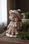 Majas Mrs Mouse juldekoration