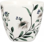 Philippa white lattemugg