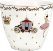 Royal christmas white lattemugg
