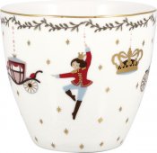 Royal christmas white lattemugg