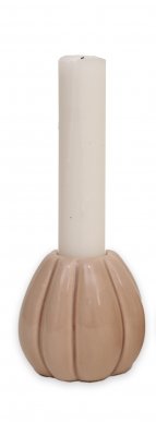 pumpa ljusstake i keramik