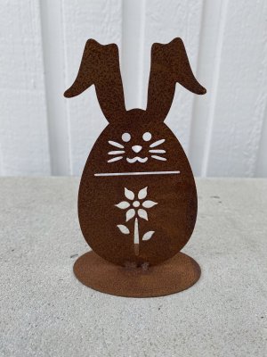 rostig kanin, påskpynt