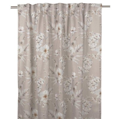gardinlängder med blommönster