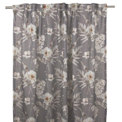 gardinlängder med blommönster