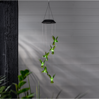 solcellsdekoration kolibri