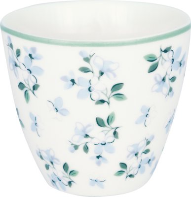 alaia white lattemugg från greengate