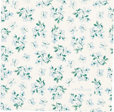 alaia white liten duk från greengate