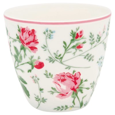 Constance white lattemugg