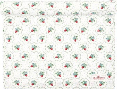 löpare berry petit white från greengate