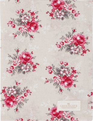 marie beige kökshandduk. greengate