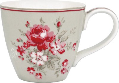 marie beige mugg, greengate