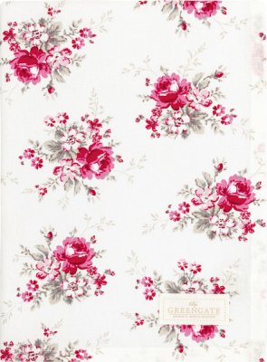 marie red kökshandduk, greengate